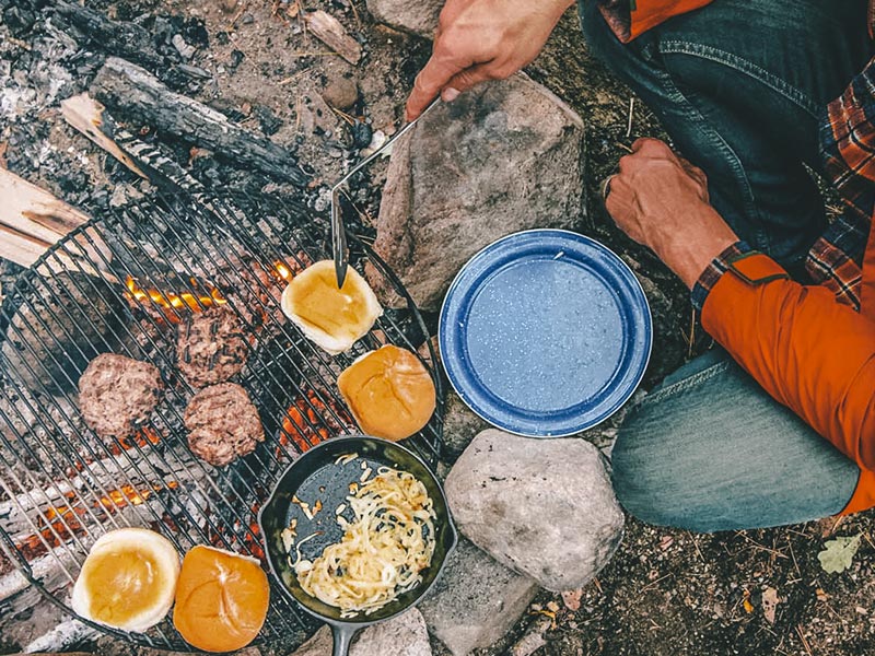 Comida para camping OPTIMIZADA